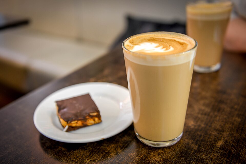 Iced Hazelnut Latte