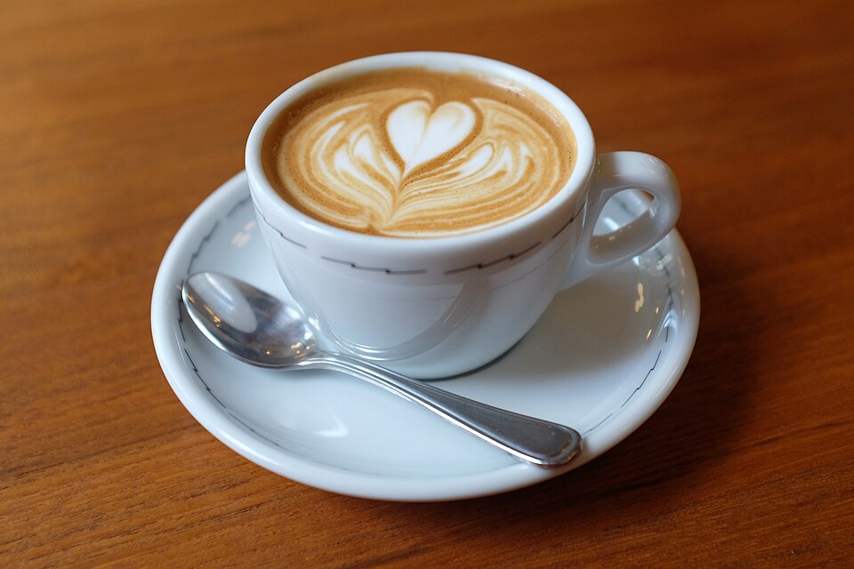 Cappuccino at Grove & Bean